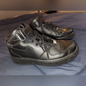Nike AF1. All Black. Women's Size 6 wide.